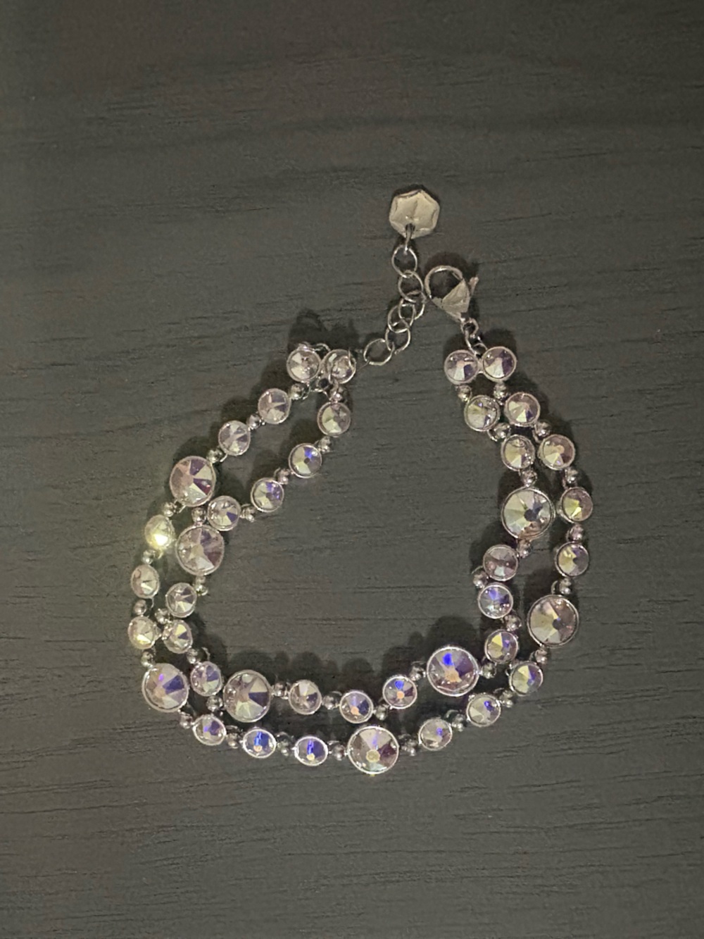 Touchstone Crystal Glam Bracelet - Aurore Boreale